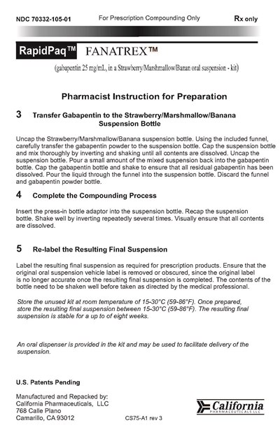 Fanatrex (Instructions Pag 2)